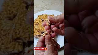 maronda chikki recipe shorts Cooking ytshorts videos chikki [upl. by Jacenta]