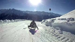 Die längste Rodelbahn der Welt  Rodel Rennen  am Wildkogel [upl. by Ilise]