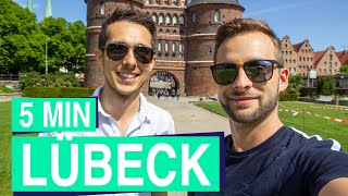 Lübeck in 5 Minuten 👬 Urlaub in Deutschland an der Ostsee [upl. by Leach929]