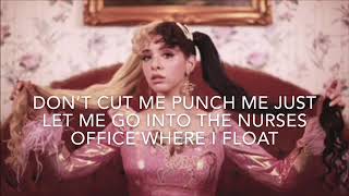 NURSES OFFICE MELANIE MARTINEZ CLEAN LYRICS AND AUDIO [upl. by Subir]