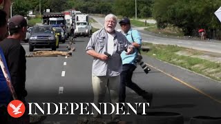 Motorist fatally shoots two climate protesters blocking Panama road [upl. by Season193]