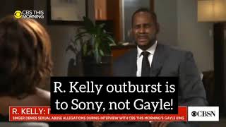 R Kelly to Sony You’re Killing Me [upl. by Eirruc]