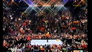 Hulk Hogan Ovation  Smackdown Montreal 2002wmv [upl. by Yralam]