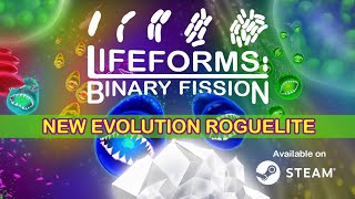 Lifeforms Binary Fission  Launch Trailer roguelite [upl. by Enttirb]