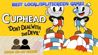 Cuphead Multiplayer  How to Play Local Coop Gameplay [upl. by Orhtej]