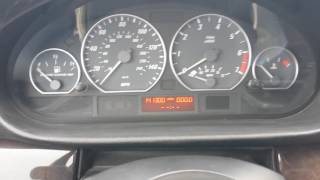 2001 BMW e46 330ci 330i 325 dashboard ajuste del reloj del tablero [upl. by Arob823]