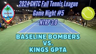 20241003 GNTC Tennis Doubles League  Game Night 5  NTRP 30 [upl. by Prudie]