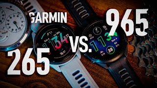 Key Differences Between The Garmin Forerunner 265 And 965 [upl. by Ailido34]