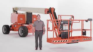 Tour the JLG® 800AJ Articulating Boom Lift [upl. by Saffian]