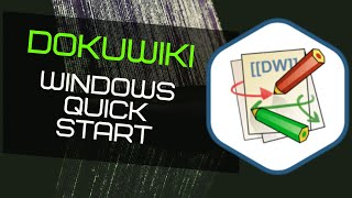 Dokuwiki installation and setup tutorial Free Easy Personal Knowledge Base [upl. by Verna]