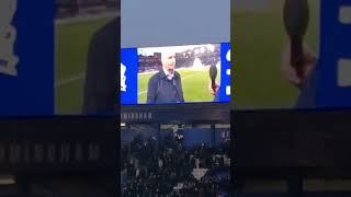 John Frain full half time interview at St Andrews  Knighthead Park Birmingham v Northampton [upl. by Pirbhai]