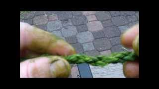 2 Methods For Reverse Wrap Cordage [upl. by Behlau]