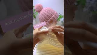 Crochet hat patterncrochetwinterhat crochetpatterns [upl. by Llerut]