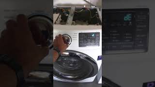 Checking error codes in Samsung washer [upl. by Berni228]