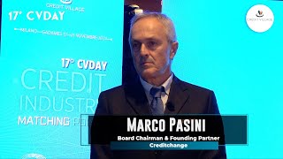 17°CVDAY Intervista a Marco Pasini Board Chairman amp Founding Partner Creditchange [upl. by Aloz939]