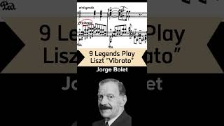 9 Pianists 2 Bars  “Vibrato” in Liszt Sonetto 104 del Petrarca [upl. by Ettereve]