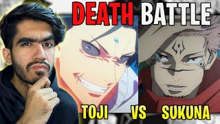 What if SUKUNA met TOJI in Shibuya  Sukuna vs Toji Battle 🔥 Daddy Vyuk [upl. by Ahsircal]