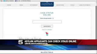 USCIS Asylum Application Status Can Now be Checked Online [upl. by Ahsocin]