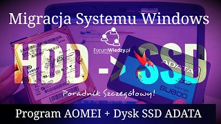 Jak przenieść Windowsa z większego dysku na mniejszy  ForumWiedzy [upl. by Mandi535]