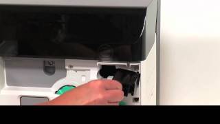 Evolis Avansia ID Card Printer  How to Service Cleaning Rollers [upl. by Philcox]