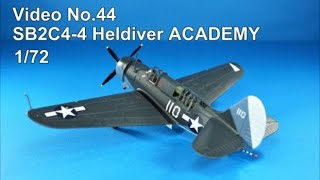 Step by Step 172 SB2C4 Helldiver ACADEMY [upl. by Anu379]