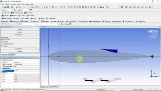 NACA 0012 CFD analysis Ansys Fluent Part 1 Generate Geometry [upl. by Grefe]