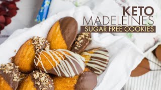 KETO Madeleines  Delicate SUGAR FREE Madeleine Cookie Recipe [upl. by Westfahl]