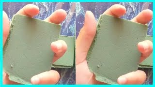 Floral Foam ASMR  Dry Crushing  Compilation Video 45 [upl. by Selden25]