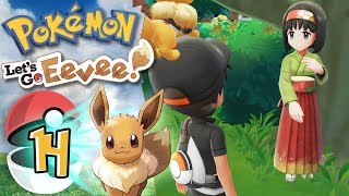 AFFRONTIAMO ERIKA Capopalestra Azzurropoli  Pokemon Lets Go Pikachu Eevee ITA  Episodio 14 [upl. by Nappy761]