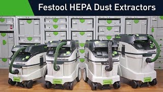 Festool HEPA Dust Extractors Improve the quality and efficiency of your work [upl. by Sayres629]