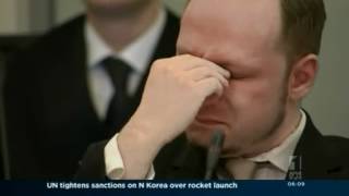 Breivik shows no remorse in court [upl. by Siraved]