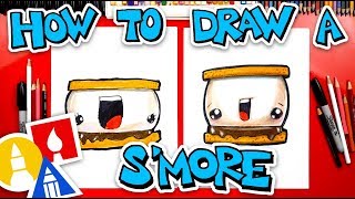 How To Draw A funny Smore [upl. by Nhar]