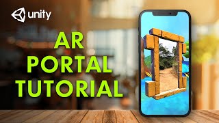 Lets Build an AR Portal in 5 Minutes with Unity and Easy AR [upl. by Nnayram]