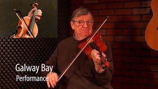 Galway Bay Hornpipe  Trad Irish Fiddle Lesson by Kevin Burke [upl. by Bysshe418]