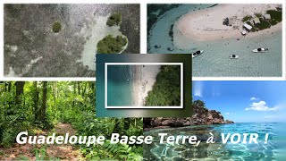 Guadeloupe Basse Terre à voir découvrir et profiter  Vue aérienne  Drone [upl. by Nallek493]