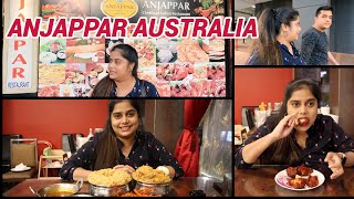 அஞ்சப்பர் ஆஸ்திரேலியா  ANJAPPAR SYDNEY AUSTRALIA  CHETTINAD RESTAURANT  NADHIRA VLOG TAMIL [upl. by Anella]