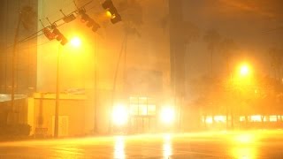 Hurricane Matthew Batters Florida  MelbourneCape Canaveral 10072016 [upl. by Akimak261]