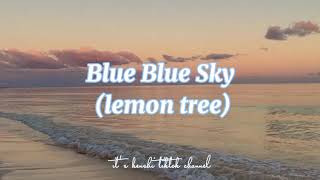 The Beatles  Blue Blue Sky lyrics [upl. by Aihsenyt779]