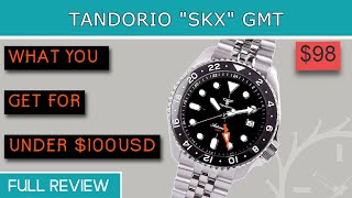 Tandorio SKX GMT Full Review [upl. by Nilpik531]