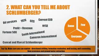 Top 5 Schlumberger Oil Services Interview Questions and Answers [upl. by Nahguav]