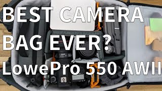 LowePro 550 AWII Camera Bag First Impressions [upl. by Etnaihc]