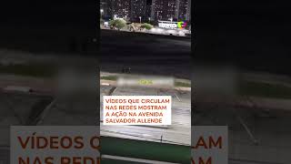 Moradores do Recreio usam canetas de laser para avisar motorista sobre assaltantes [upl. by Tikna659]