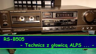 136 RSB505  Technics z głowicą ALPS [upl. by Glenna12]