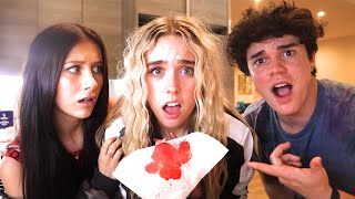 Throwing Up Blood PRANK on my BEST FRIENDS Funny Reaction [upl. by Marsland852]