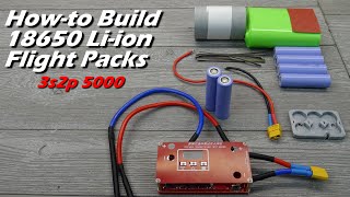 Howto Make 18650 Liion Battery Packs [upl. by Medina]