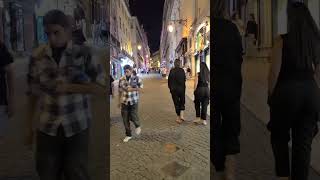 Nightlife in Baixa Lisbon Portugal [upl. by Yahsat]