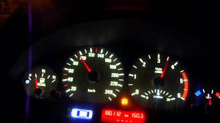 BMW 320d E46 Stock 136hp Acceleration [upl. by Winterbottom774]