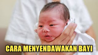 Cara Menyendawakan Bayi yang Benar [upl. by Gilmour295]