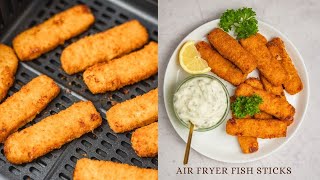 Air Fryer Fish Sticks Fish Fingers [upl. by Erdried356]