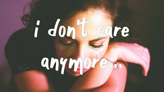 Belfa amp Julia Alexa  I Dont Care Anymore Lyrics [upl. by Eelloh]